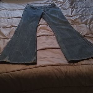1970 vintage bell bottom Levi's